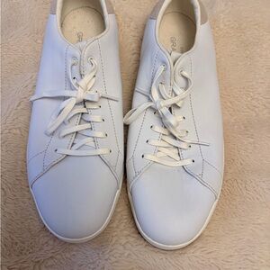 Cole Haan Men’s White Leather Sneakers